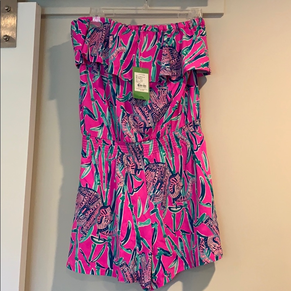 Lilly Pulitzer Anna Romper, Small NWT